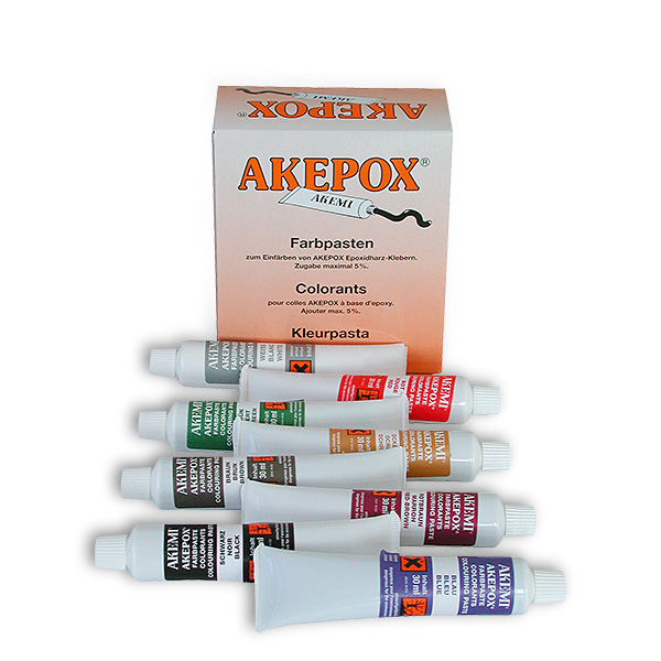 Краситель для клея AKEPOX зеленый Akemi Colouring pastes for AKEPOX Adhesives 11225